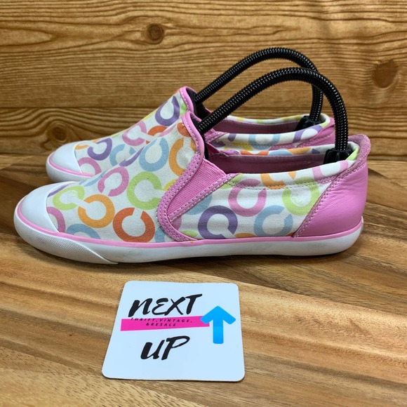 Coach Shoes - Coach Beale Slip On Pink Casual Loafer 8.5